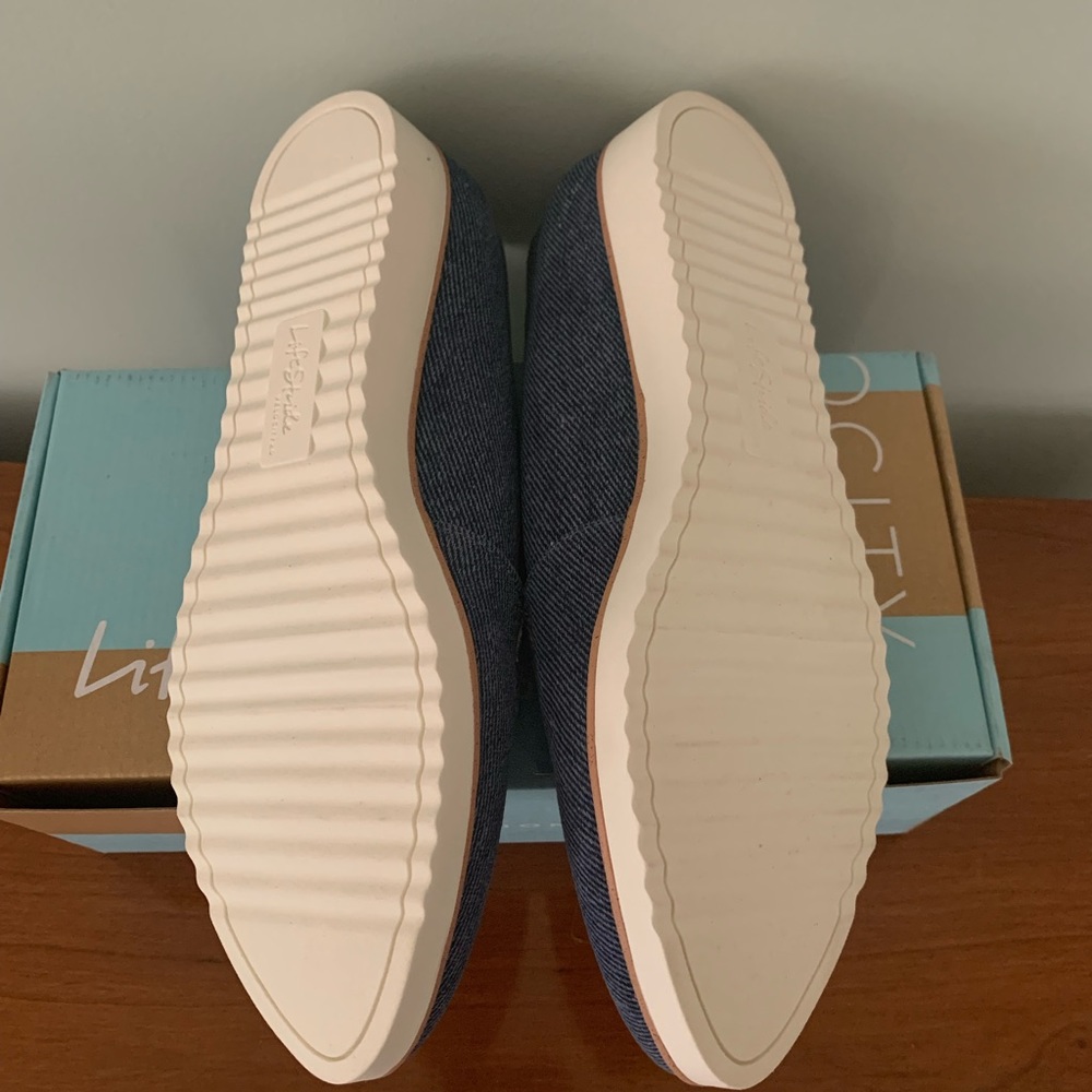 LifeStride Velocity Denim Shoes - Picture 3 of 6